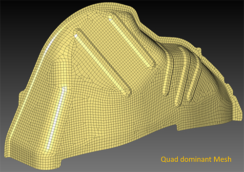 Quad Dominant Mesh